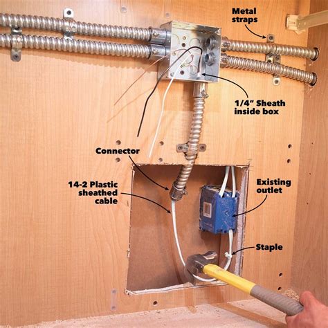 junction box in cabinet|under cabinet outlet box.